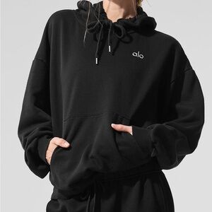 ALO Yoga Women's Classic Black Hoodie
